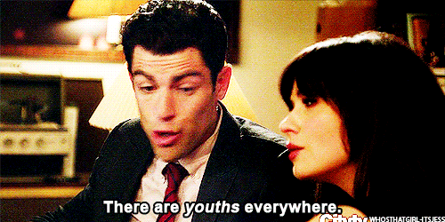 new girl - there are youth everywhere